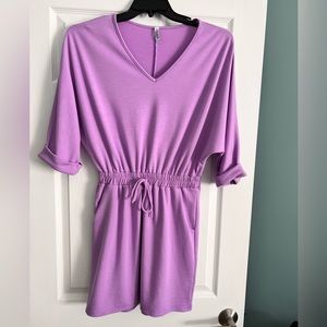 2HEARTS DRESS, lavender, size medium